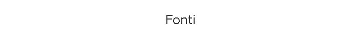 Fonti