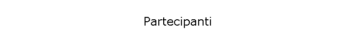 Partecipanti